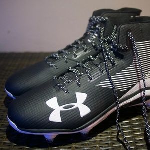 UA Hammer Detachable Cleats Under Armour sz 13 mid